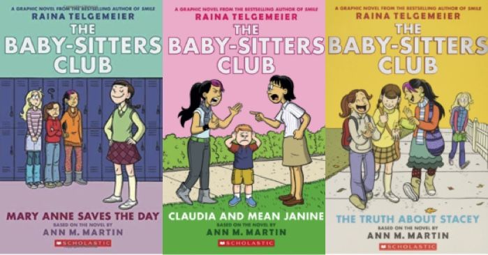 Baby sitters club books graphic novels hot sale in order