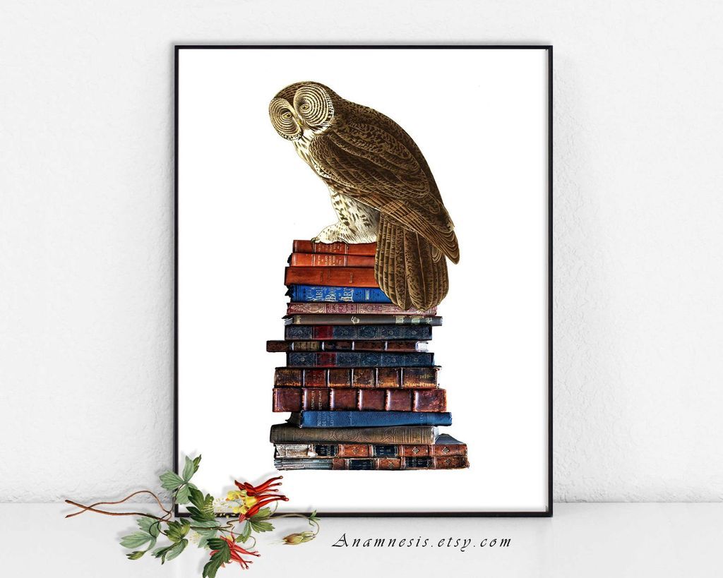 Print at Home Bookish Art For Updating Your Decor - 92