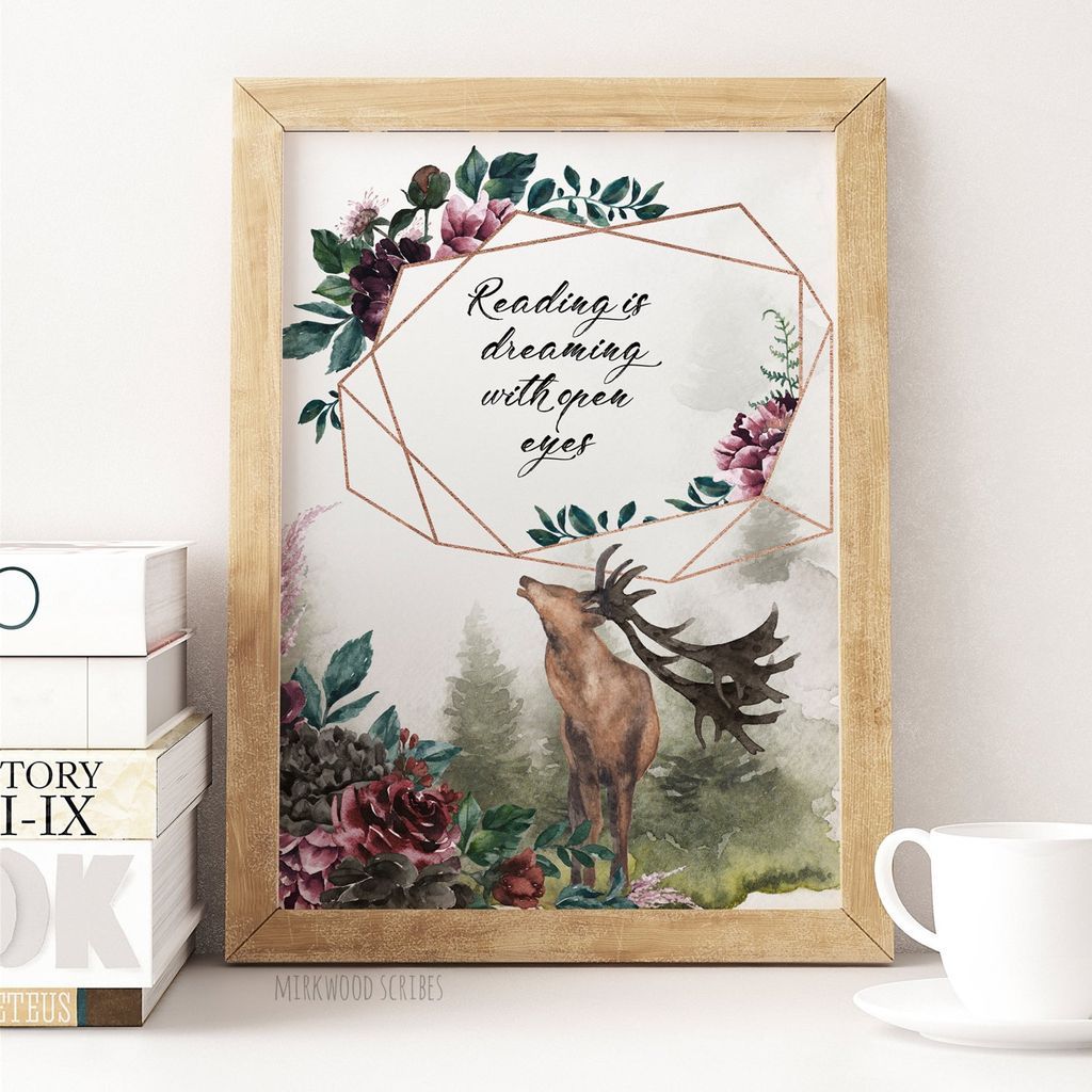 Print at Home Bookish Art For Updating Your Decor - 70