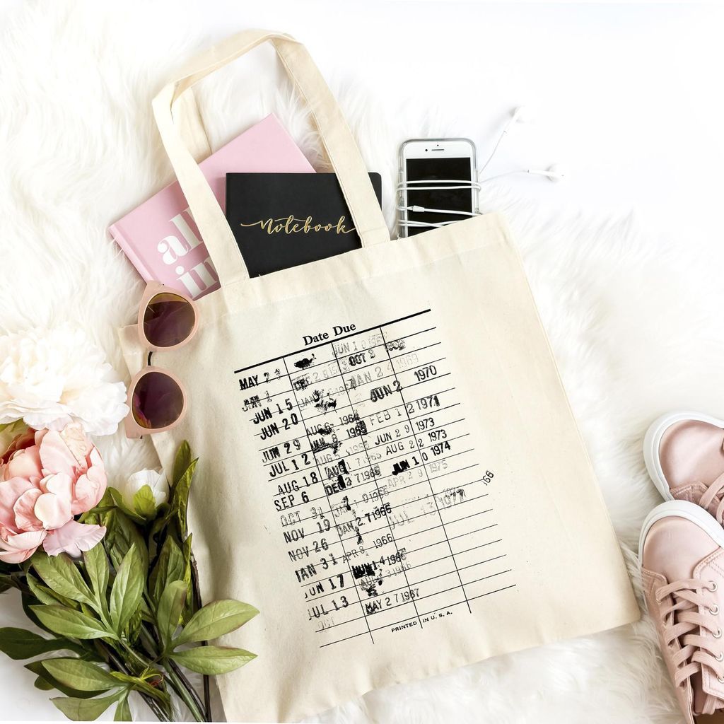 Check  Em Out  Find The Perfect Library Tote Bags To Haul Your Goods - 68