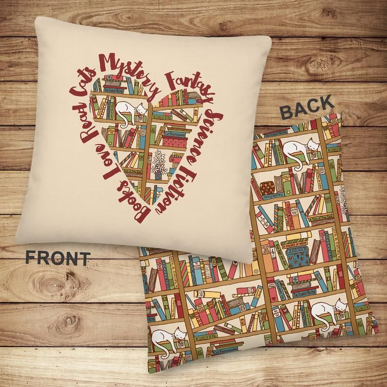 15 Literary Throw Pillows for your Reading Nook - 4