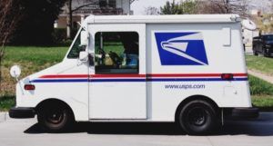 image of USPS delivery vehicle https://unsplash.com/photos/ObweQkF5w30