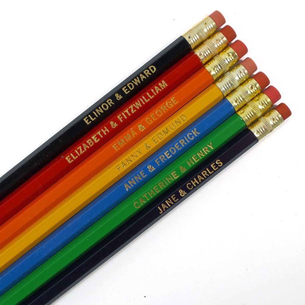 Just Write  Outstanding Literary Pencils - 8