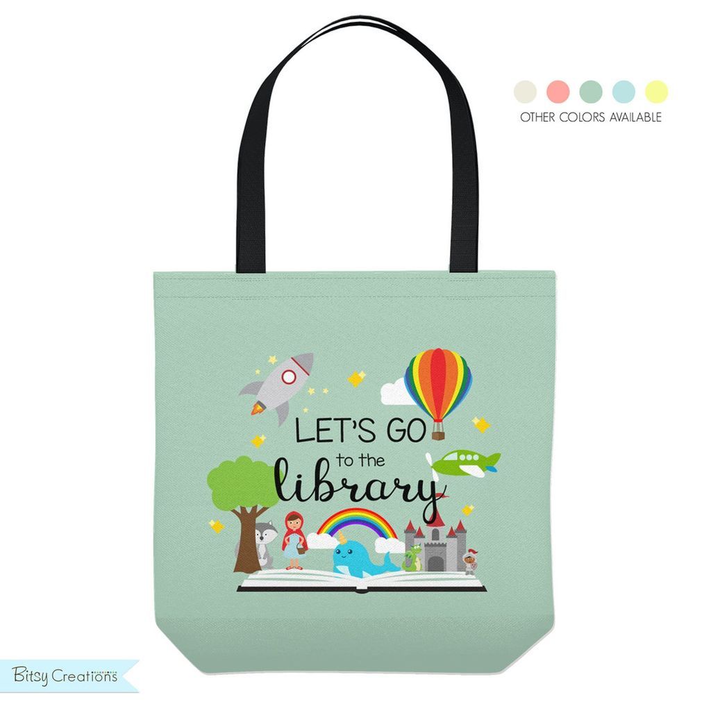 Check  Em Out  Find The Perfect Library Tote Bags To Haul Your Goods - 54