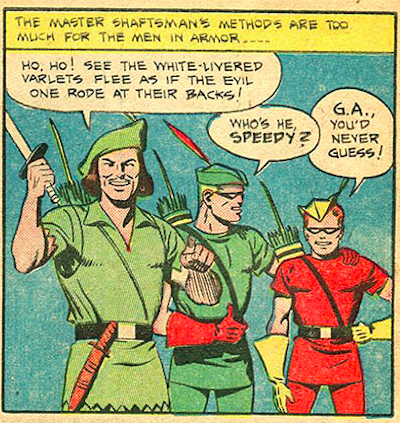 That Time Green Arrow Tried to Arrest Robin Hood  Like a Jerk - 97