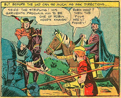 That Time Green Arrow Tried to Arrest Robin Hood  Like a Jerk - 23