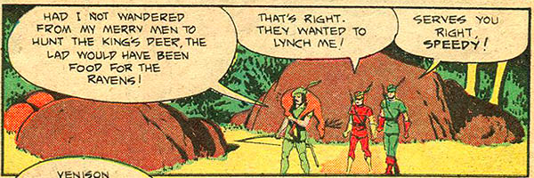 That Time Green Arrow Tried to Arrest Robin Hood  Like a Jerk - 5