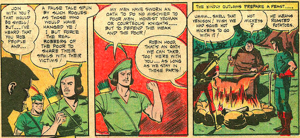 That Time Green Arrow Tried to Arrest Robin Hood  Like a Jerk - 97