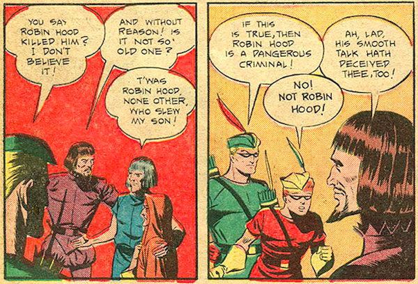 That Time Green Arrow Tried to Arrest Robin Hood  Like a Jerk - 55