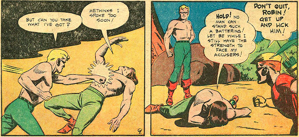 That Time Green Arrow Tried to Arrest Robin Hood  Like a Jerk - 93