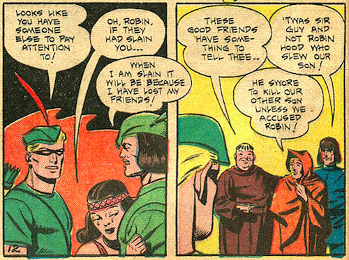 That Time Green Arrow Tried to Arrest Robin Hood  Like a Jerk - 56