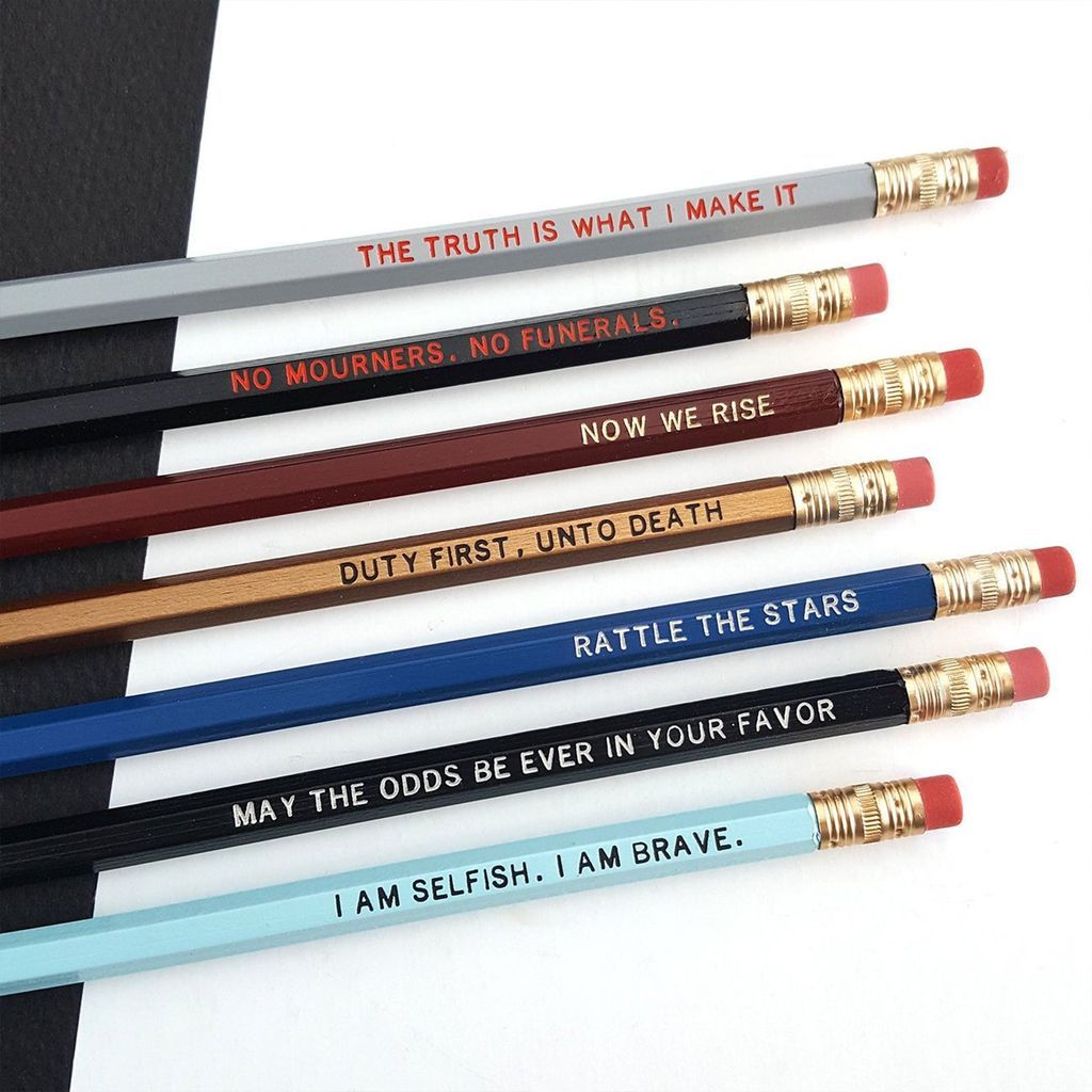 Just Write  Outstanding Literary Pencils - 15