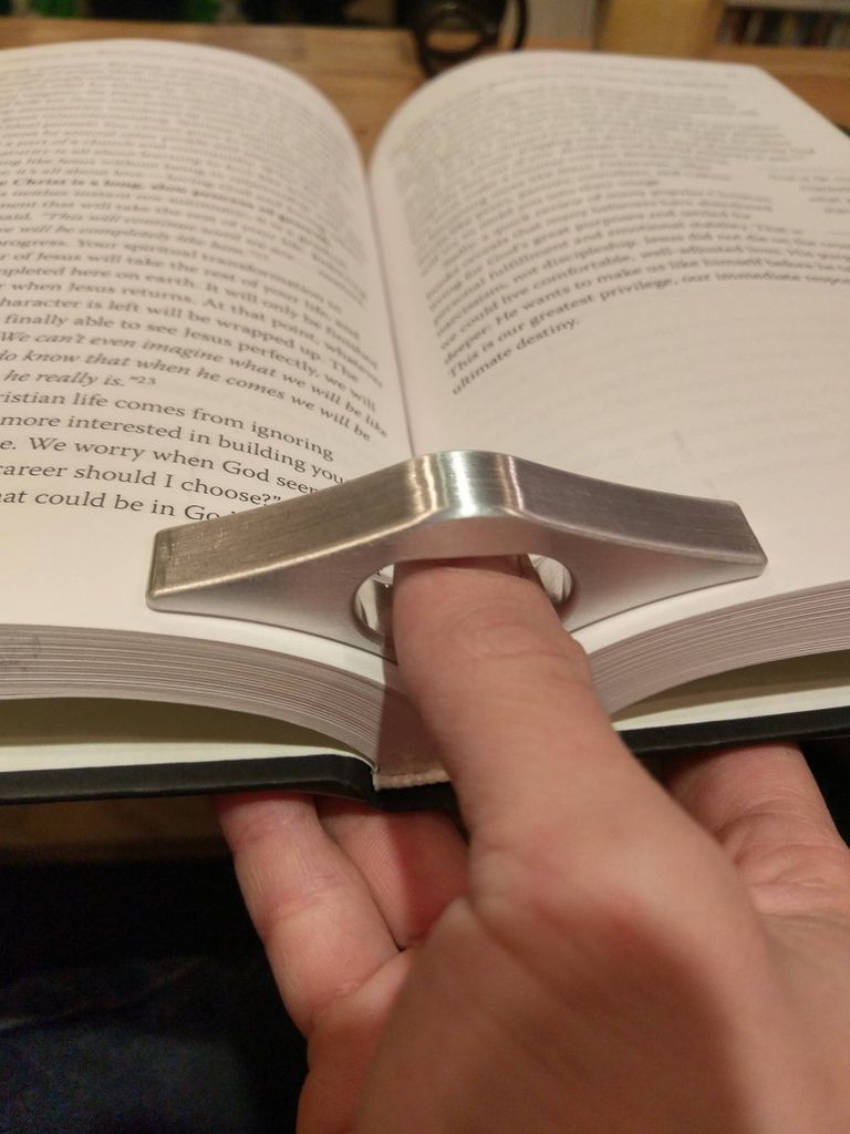 Metal Thumb Page Holder