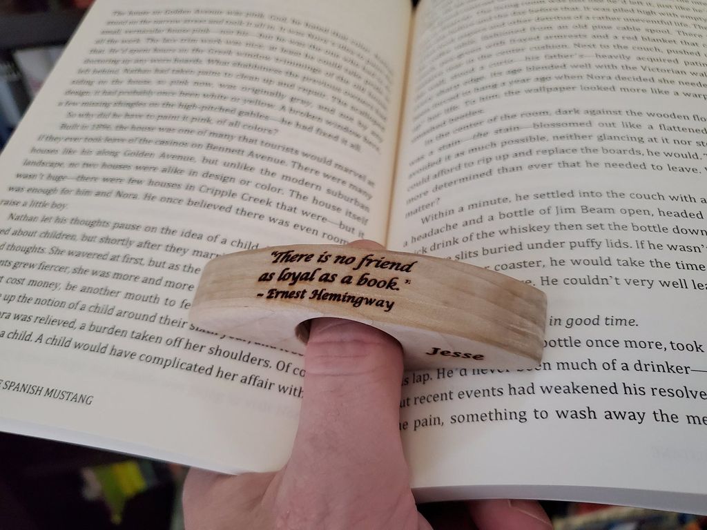 Up Your Reading Game With The Thumb Book Holder - 11