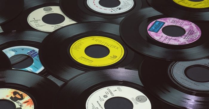 vinyl records