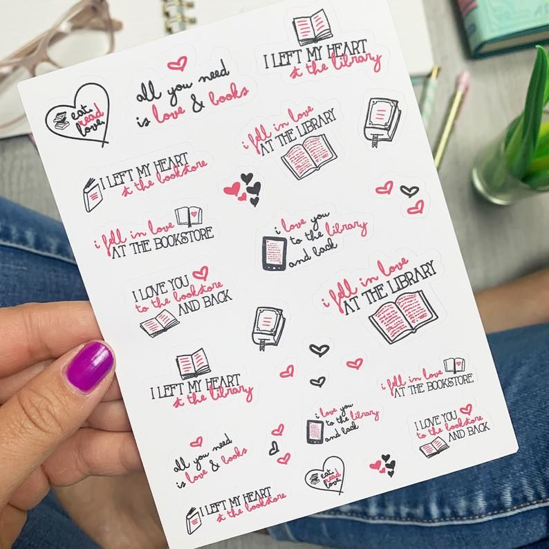 Stickers for Book Lovers