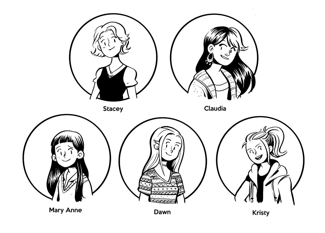 ️Baby Sitters Club Coloring Pages Free Download Gambr.co