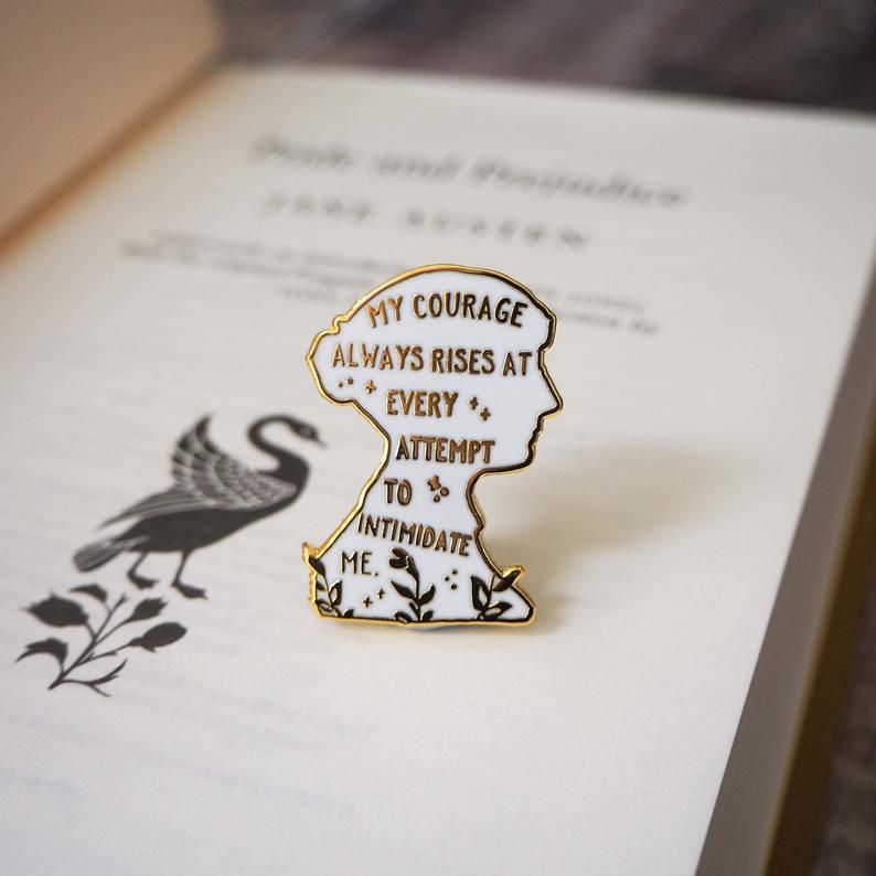 Pride and Prejudice Enamel Pin