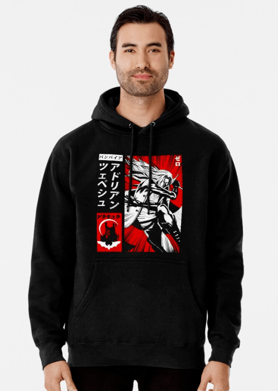 https://www.redbubble.com/i/hoodie/The-Vampire-Alucard-by-thelasttype/37807627.YFBT8