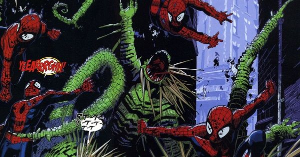 Painel do Amazing Spider-Man # 632, Artista Chris Bachalo