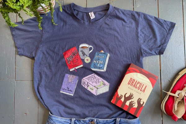 Literary Halloween Shirts for Staying In - 1