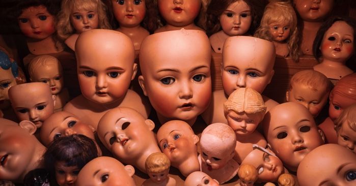 pile of dolls