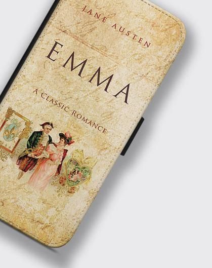 Emma by Jane Austen book cover phone case