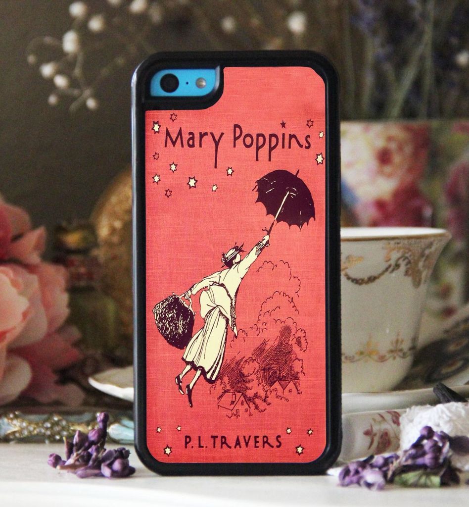 Mary Poppins by P.L. Travers book cover phone case