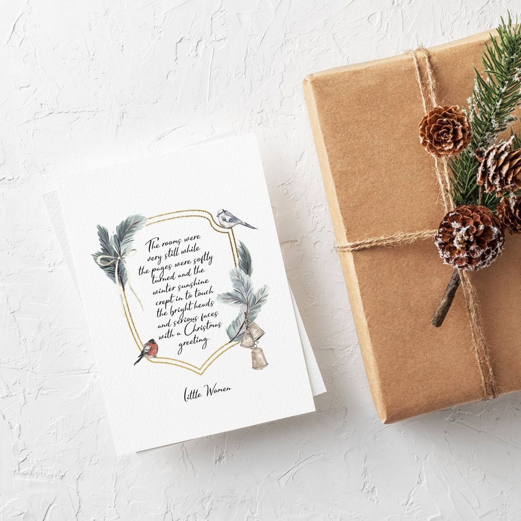 15 of the Best Literary Holiday Cards for Book Lovers - 19