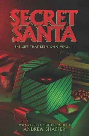Book cover for Secret Santa by Andrew Shaffer