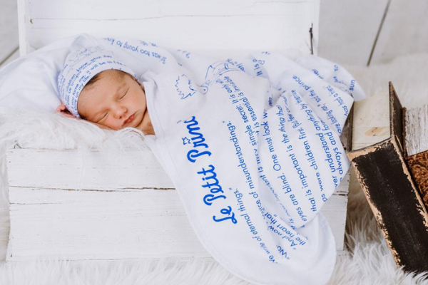 Little Prince Blanket from Bookish Baby Shower Gift Ideas | bookriot.com