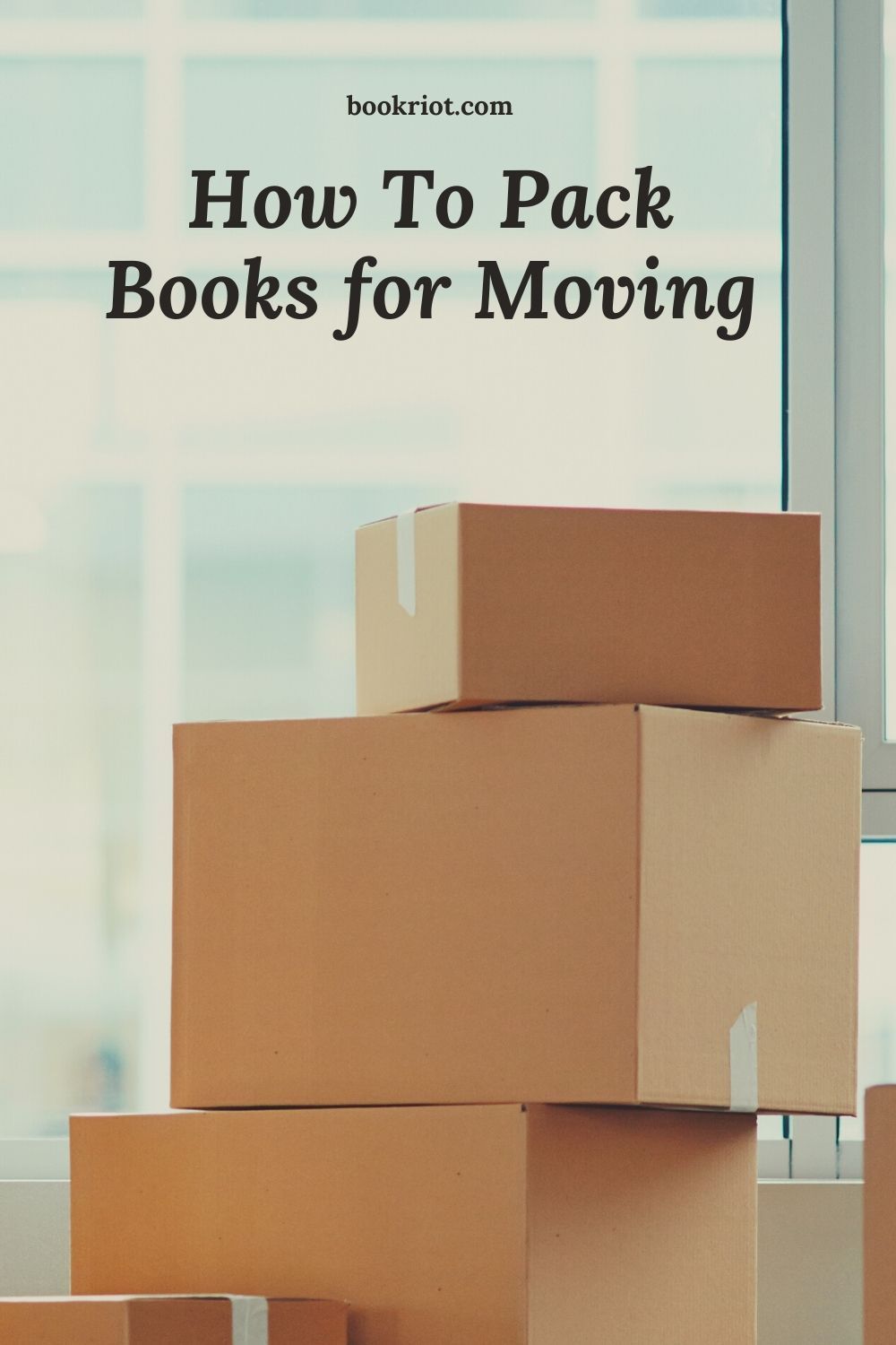 How To Pack Books For Moving | Book Riot