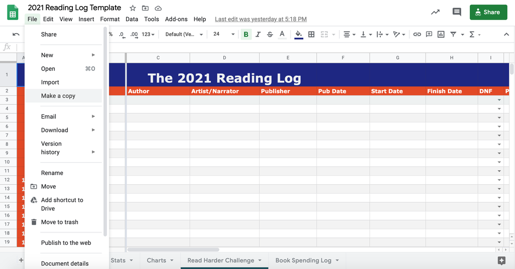 Introducing the 2021 Reading Log for Tracking Your Reading - 56