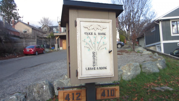 A Little Free Library Walking Tour of My Neighborhood - 98