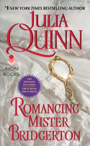 cover of Romancing Mister Bridgerton by Julia Quinn