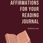 36 Bookish Affirmations for Your Reading Journal - 69