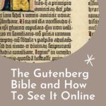 The Gutenberg Bible and How to See it Online - 29