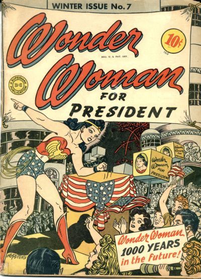 Cover of Wonder Woman for President