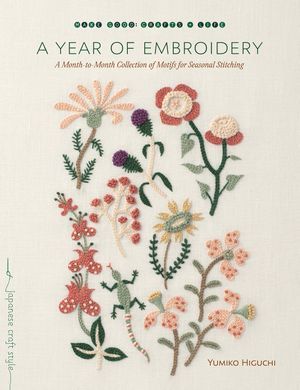 Book cover image of A Year of Embroidery