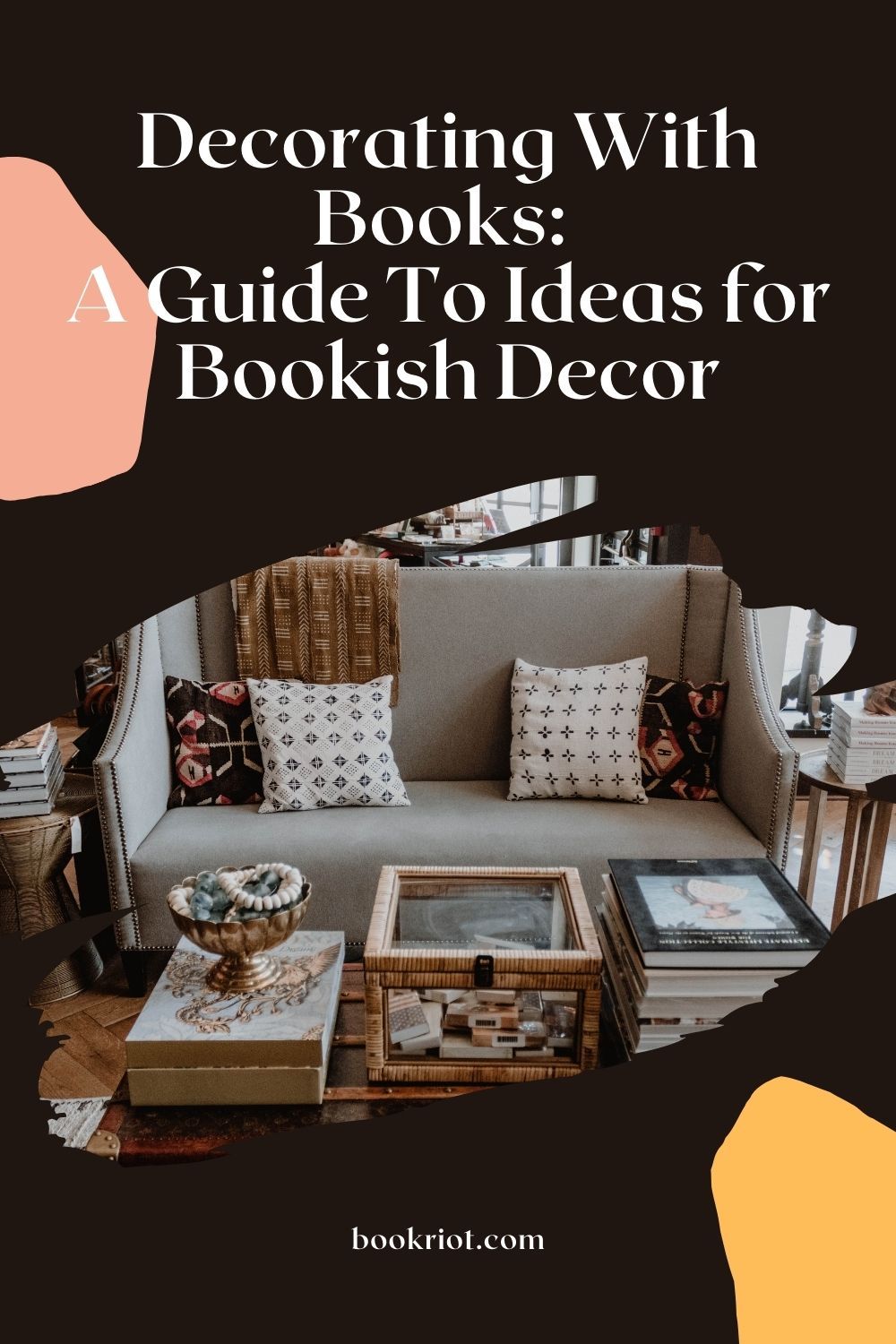 Upgrade Your Space By Decorating With Books | Book Riot