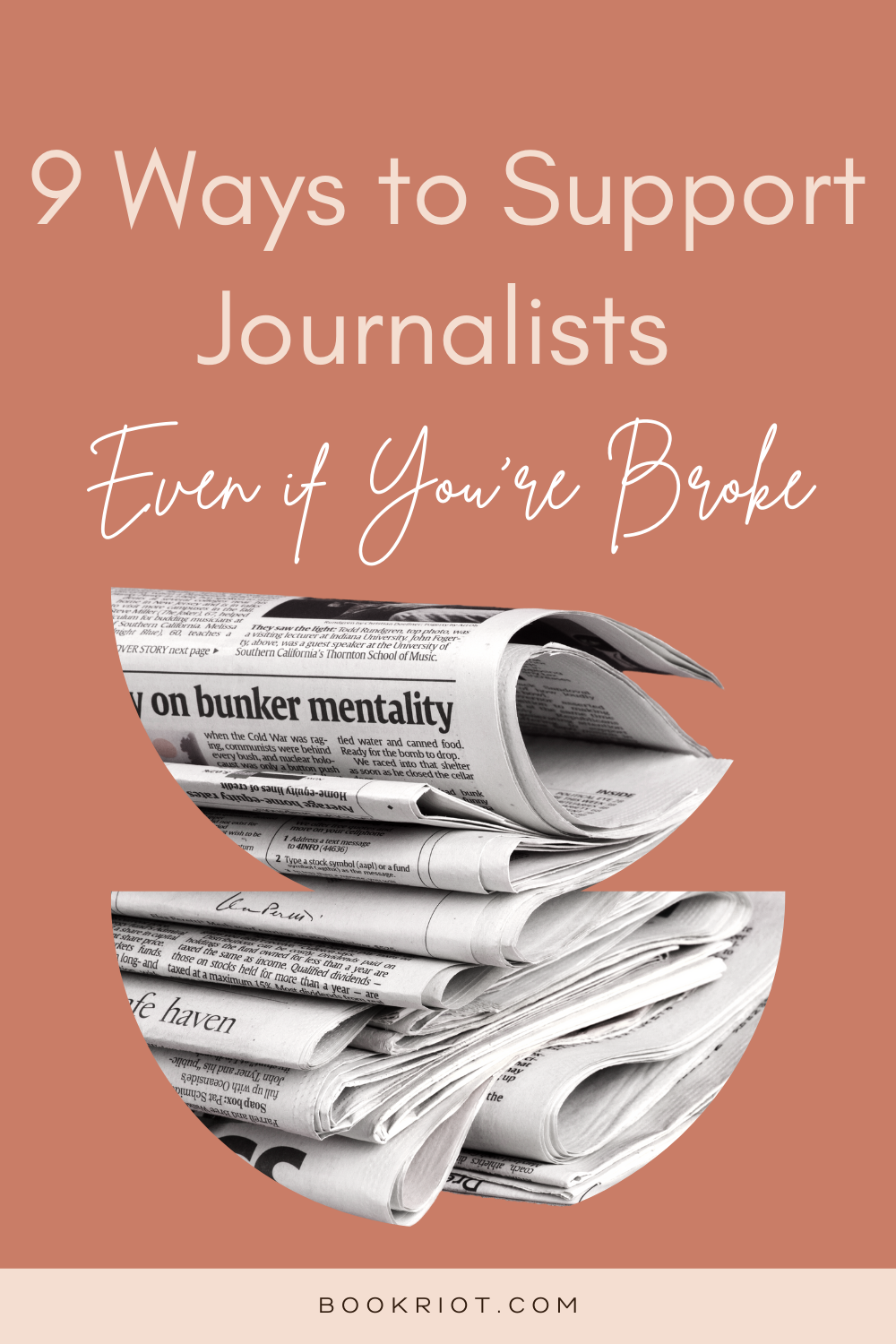 9 Ways To Support Journalists Even If You’re Broke