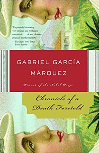 cover of chronicle of a death foretold by gabriel garcia marquez
