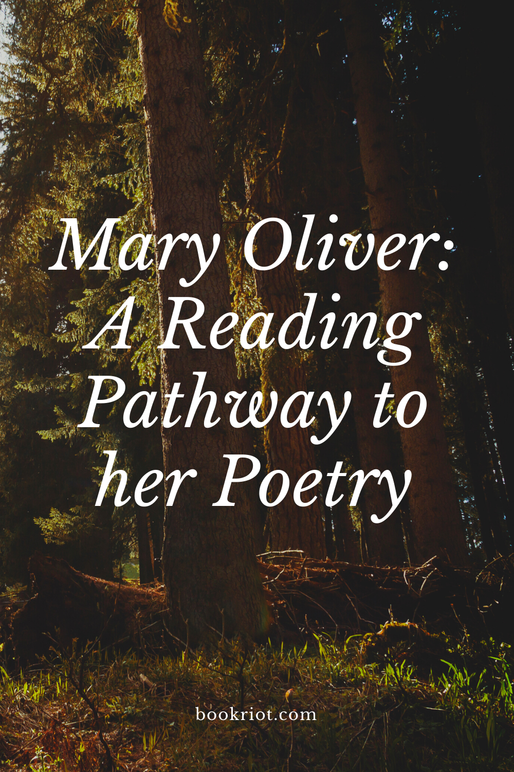 Map of Mary Oliver: A Reading Pathway