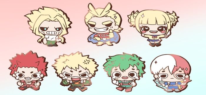 My Hero Academia Chibi Tee - Little Kid / Big - White