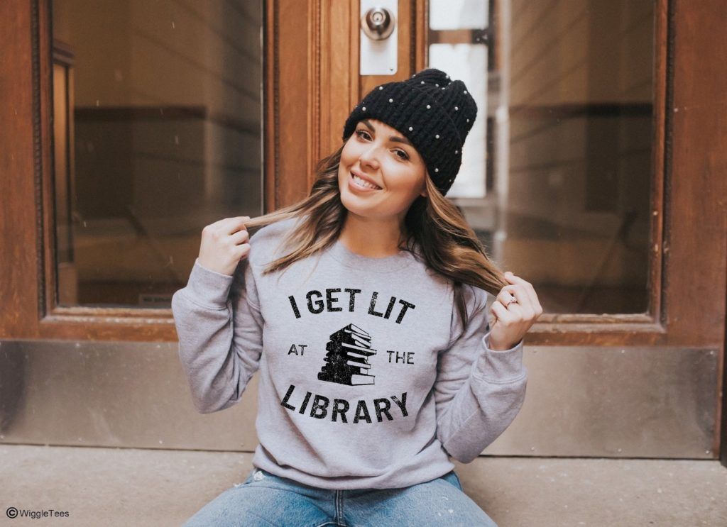 Librarian Shirts and Sweatshirts for Your Bookish Wardrobe - 12