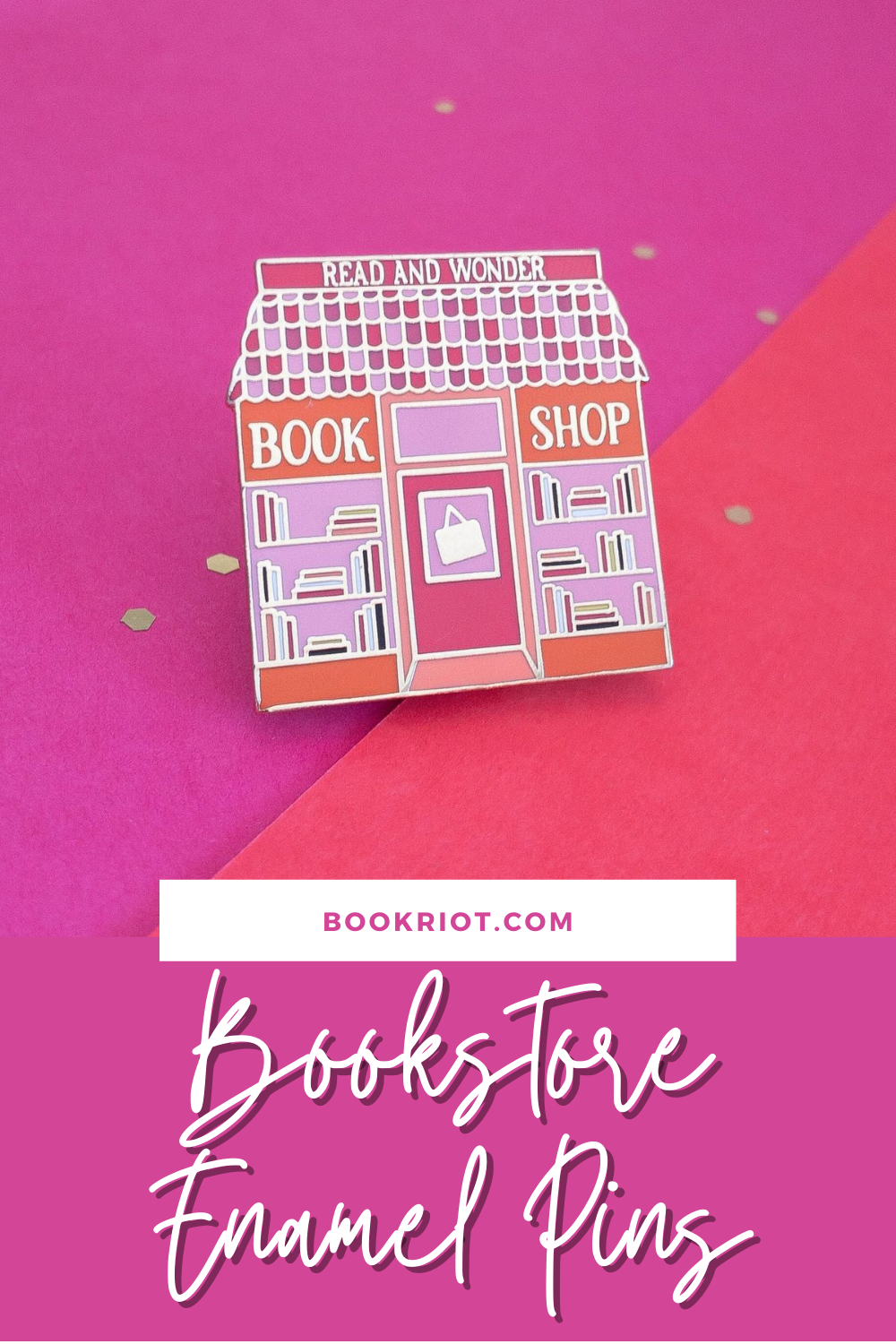 Show Your Nerd Pride With These Bookstore Pins