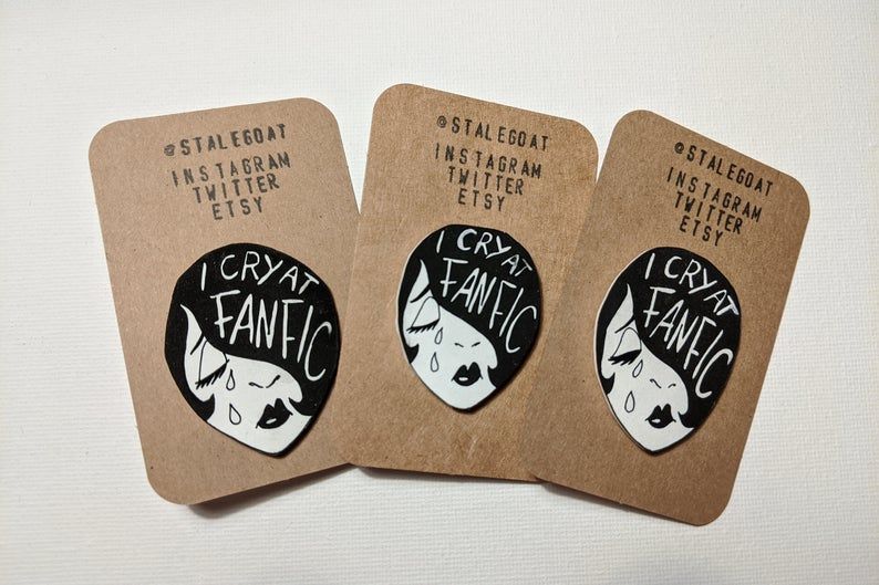 Fan Fiction Enamel Pins for Readers in Every Fandom - 75