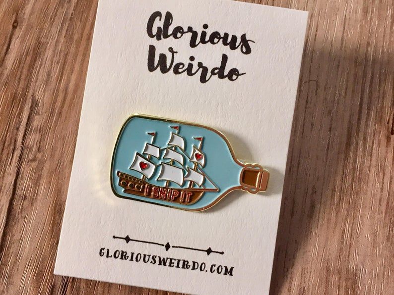 Fan Fiction Enamel Pins for Readers in Every Fandom - 2