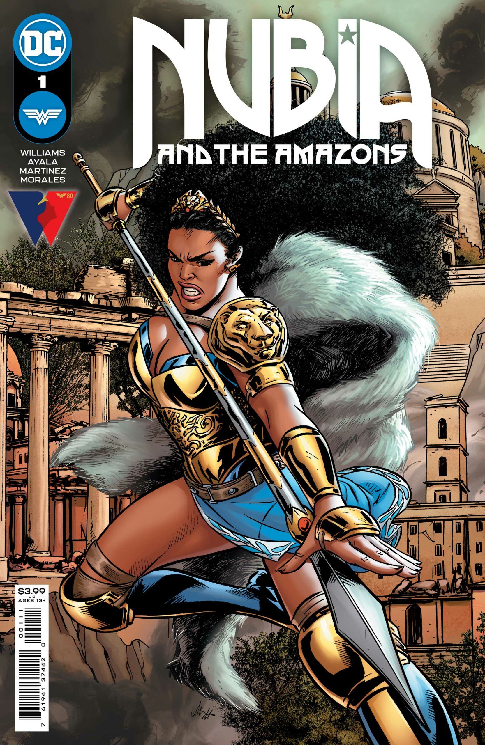 cover image of Nubia And The Amazons By Stephanie Williams, Vita Ayala,  and Alitha Martinez