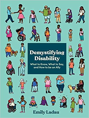 a graphic of the cover of Demystifying Disability